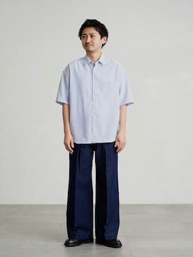 「PUBLIC TOKYO（パブリックトウキョウ）のアイテム（パンツ）」を使った、pt_menさん（メンズ・173cm）の夏コーディネート