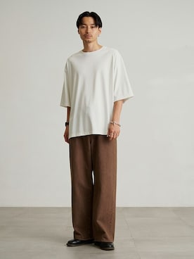 「PUBLIC TOKYO（パブリックトウキョウ）のアイテム（パンツ）」を使った、pt_menさん（メンズ・183cm）の夏コーディネート