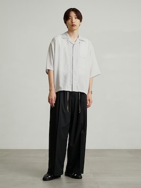 「PUBLIC TOKYO（パブリックトウキョウ）のアイテム（パンツ）」を使った、pt_menさん（メンズ・180cm）の夏コーディネート