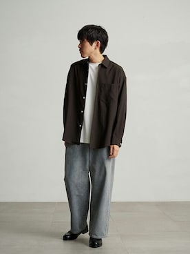 「PUBLIC TOKYO（パブリックトウキョウ）のアイテム（パンツ）」を使った、pt_menさん（メンズ・168cm）の夏コーディネート
