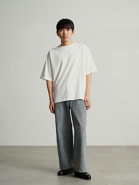 「PUBLIC TOKYO（パブリックトウキョウ）のアイテム（パンツ）」を使った、pt_menさん（メンズ・168cm）の夏コーディネート