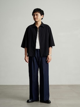 「PUBLIC TOKYO（パブリックトウキョウ）のアイテム」を使った、pt_menさん（メンズ・173cm）の夏コーディネート