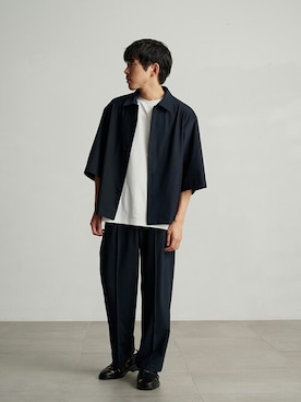 「PUBLIC TOKYO（パブリックトウキョウ）のアイテム（パンツ）」を使った、pt_menさん（メンズ・168cm）の夏コーディネート