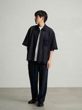 「PUBLIC TOKYO（パブリックトウキョウ）のアイテム（パンツ）」を使った、pt_menさん（メンズ・168cm）の夏コーディネート