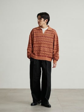 「PUBLIC TOKYO（パブリックトウキョウ）のアイテム（パンツ）」を使った、pt_menさん（メンズ・168cm）の秋コーディネート