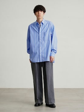 「PUBLIC TOKYO（パブリックトウキョウ）のアイテム（パンツ）」を使った、pt_menさん（メンズ・179cm）の秋コーディネート