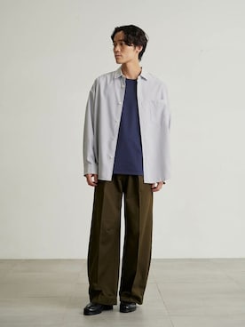 「PUBLIC TOKYO（パブリックトウキョウ）のアイテム（パンツ）」を使った、pt_menさん（メンズ・175cm）の秋コーディネート