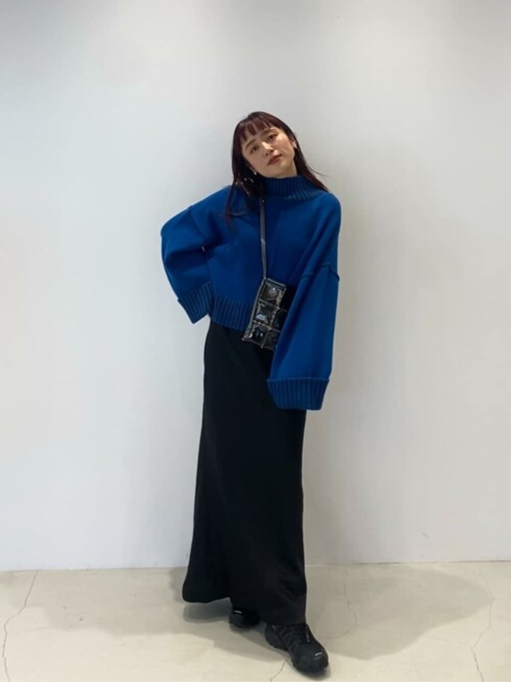 限定！値下げ！新品！PUBLIC TOKYO★ショートヘムフリンジニット PUBLIC TOKYO（パブリックトウキョウ）の「イレギュラーヘム