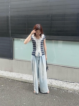 nanaさん(レディース・158cm)の夏コーディネート