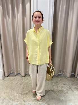 「AMERICAN HOLIC（アメリカンホリック）のアイテム」を使った、a o Iさん（レディース・156cm）の夏コーディネート
