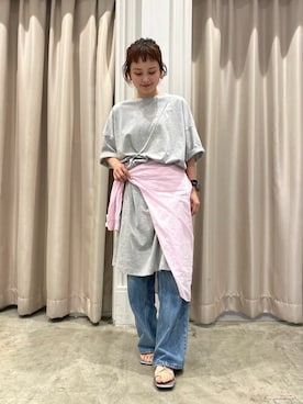 「AMERICAN HOLIC（アメリカンホリック）のアイテム」を使った、a o Iさん（レディース・156cm）の夏コーディネート