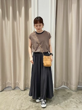 「AMERICAN HOLIC（アメリカンホリック）のアイテム」を使った、a o Iさん（レディース・156cm）の夏コーディネート