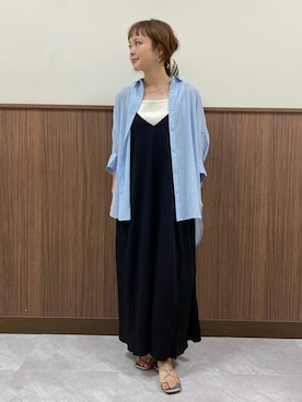 「AMERICAN HOLIC（アメリカンホリック）のアイテム」を使った、a o Iさん（レディース・156cm）の夏コーディネート