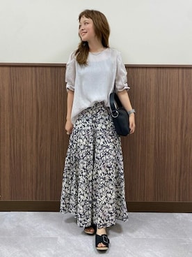 「AMERICAN HOLIC（アメリカンホリック）のアイテム」を使った、a o Iさん（レディース・156cm）の夏コーディネート