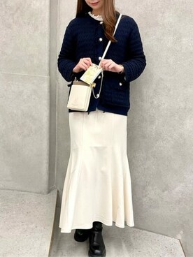「トゥイーティー」｜SamanthaThavasaPetitChoiceShopStaffさん（レディース・160cm）の冬コーディネート