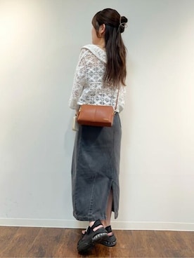 「ブラウンバッグ」｜SamanthaThavasaPetitChoiceShopStaffさん（レディース・160cm）の秋コーディネート