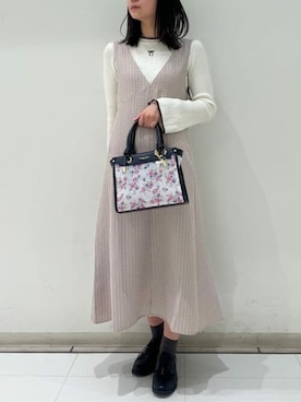 「サマンサタバサ」｜SamanthaThavasaPetitChoiceShopStaffさん（レディース・160cm）の春コーディネート