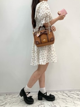 「アイテム（チャーム）」を使った、SamanthaThavasaPetitChoiceShopStaffさん（レディース・160cm）の夏コーディネート