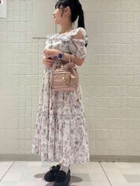 「アイテム（チャーム）」を使った、SamanthaThavasaPetitChoiceShopStaffさん（レディース・160cm）の夏コーディネート