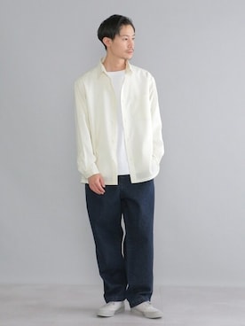 安本さん（メンズ・170cm）の春コーディネート