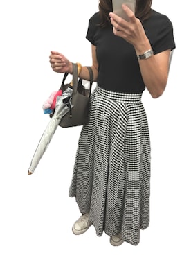 「MADISON BLUE（マディソンブルー）のアイテム」を使った、MINIさん（レディース・165cm）の秋コーディネート