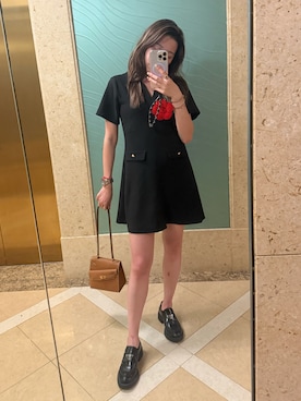 「HERMES（エルメス）のアイテム」を使った、SwingSssさん（レディース・165cm）の夏コーディネート
