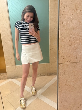 「ZARA（ザラ）のアイテム」を使った、SwingSssさん（レディース・165cm）の夏コーディネート