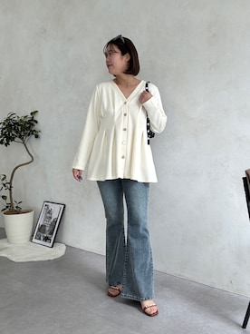 saaya  ☺︎さん（レディース・167cm）の春コーディネート