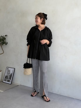 「prose verse（プロズヴェール）のアイテム」を使った、さーぽん🍒さん（レディース・167cm）の夏コーディネート