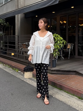 「prose verse（プロズヴェール）のアイテム」を使った、saaya  ☺︎さん（レディース・167cm）の春コーディネート