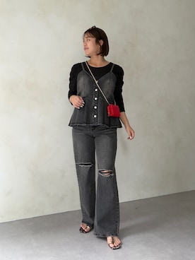 「prose verse（プロズヴェール）のアイテム」を使った、saaya  ☺︎さん（レディース・167cm）の春コーディネート