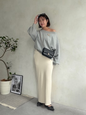 saaya  ☺︎さん（レディース・167cm）の春コーディネート