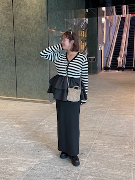 「prose verse（プロズヴェール）のアイテム」を使った、さーぽん🍒さん（レディース・167cm）の夏コーディネート