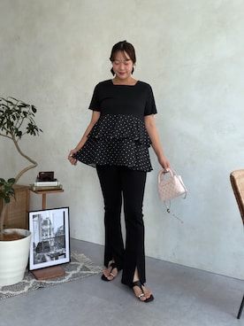 さーぽん🍒さん(レディース・167cm)の夏コーディネート