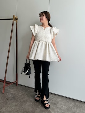 saaya  ☺︎さん（レディース・166cm）の春コーディネート