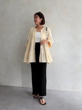 saaya  ☺︎さん（レディース・167cm）の春コーディネート