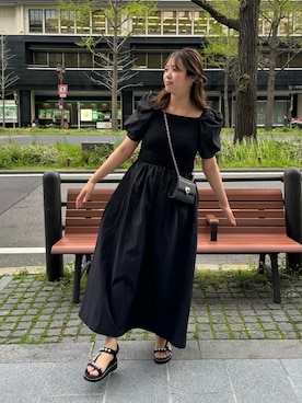 「prose verse（プロズヴェール）のアイテム（ワンピース/ドレス）」を使った、saaya  ☺︎さん（レディース・166cm）の春コーディネート