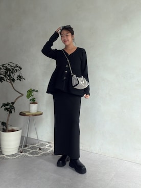 「prose verse（プロズヴェール）のアイテム」を使った、さーぽん🍒さん（レディース・167cm）の秋コーディネート