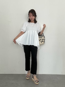 さーぽん🍒さん（レディース・166cm）の夏コーディネート