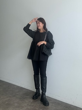 saaya ☺︎さん(レディース・166cm)の夏コーディネート