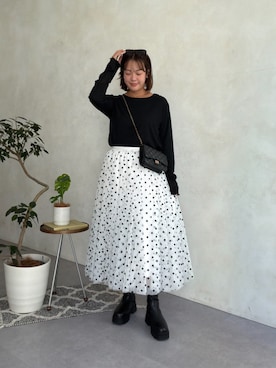 さーぽん🍒さん（レディース・167cm）の夏コーディネート