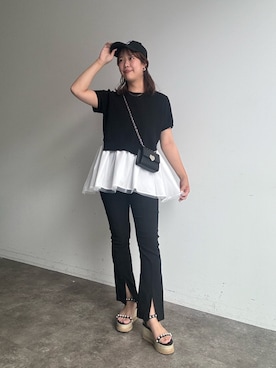さーぽん🍒さん（レディース・166cm）の夏コーディネート