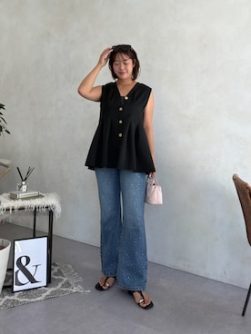 さーぽん🍒さん(レディース・167cm)の夏コーディネート