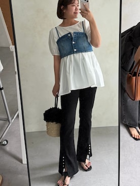 さーぽん🍒さん(レディース・167cm)の夏コーディネート