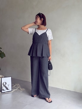 さーぽん🍒さん(レディース・167cm)の夏コーディネート