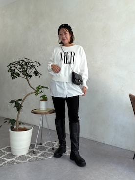 さーぽん🍒さん（レディース・167cm）の秋コーディネート
