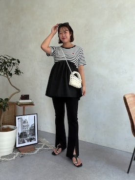 さーぽん🍒さん(レディース・167cm)の夏コーディネート