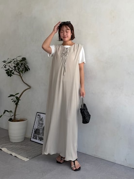 「prose verse（プロズヴェール）のアイテム」を使った、saaya  ☺︎さん（レディース・167cm）の春コーディネート