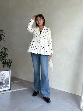 「prose verse（プロズヴェール）のアイテム」を使った、さーぽん🍒さん（レディース・167cm）の夏コーディネート