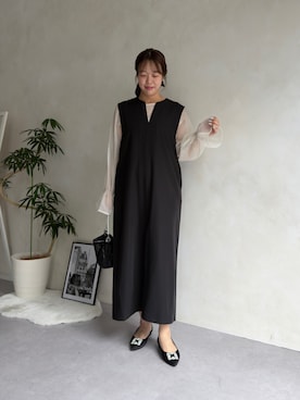 「prose verse（プロズヴェール）のアイテム」を使った、saaya  ☺︎さん（レディース・167cm）の春コーディネート